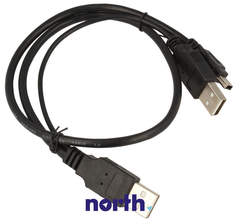Kabel USB A 2.0 - USB B 2.0 mini 0.6m,0