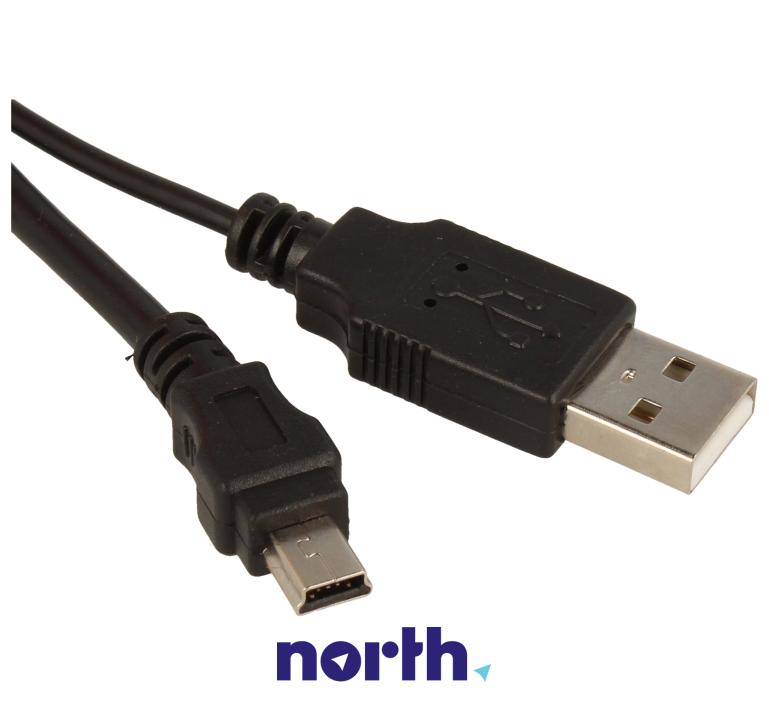 Kabel USB A 2.0 - USB B 2.0 mini 0.6m,3