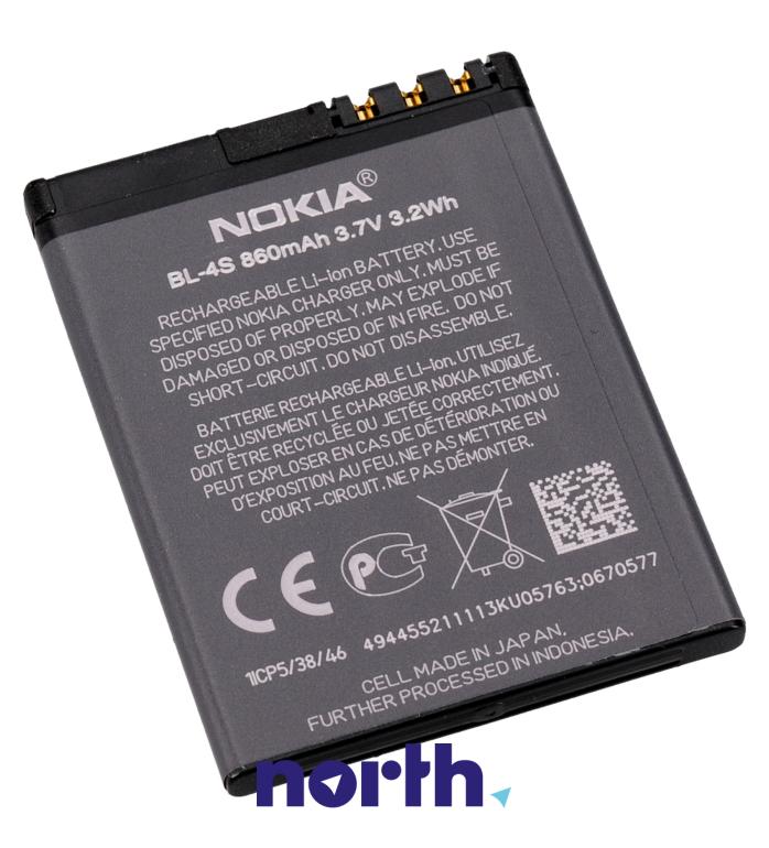Bateria do smartfona Nokia BL-4S 02704L1,1