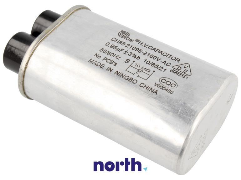 Kondensator 0.95uF 2100V  do mikrofalówki Whirlpool CH85-21095 481212158135,0