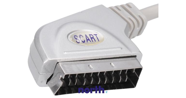 Rozgałęźnik SCART z przełącznikiem 50cm,2