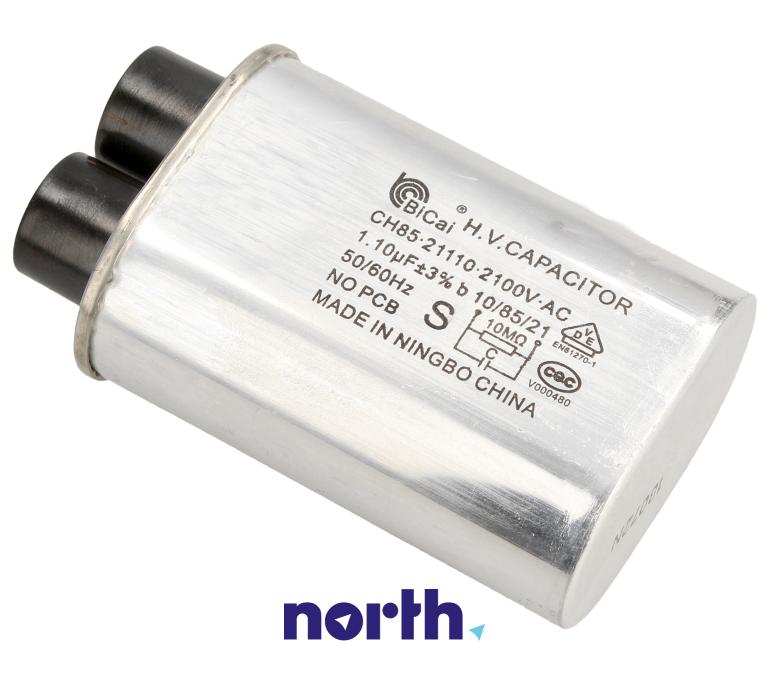 Kondensator 1.1uF 2100V  do mikrofalówki CH85-21110 LG,0