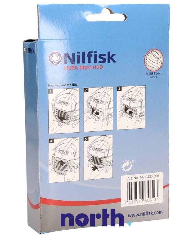 Filtr HEPA do odkurzacza Nilfisk 1470433500,3