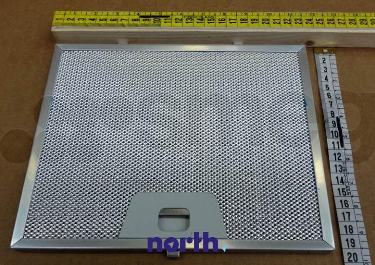 Filtr przeciwtłuszczowy metalowy (aluminiowy) do okapu Smeg 763410365,0