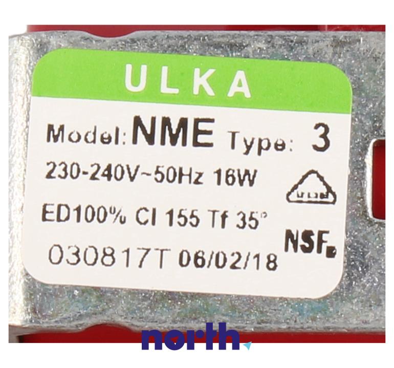Pompa ciśnieniowa 16W 230V Ulka do ekspresu DeLonghi NME3,3