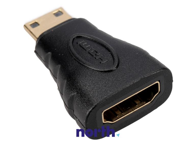 Adapter mini HDMI wtyk na gniazdo HDMI COM,1