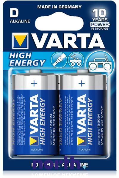 Bateria D alkaliczna 1.5V VARTA (2szt.),0