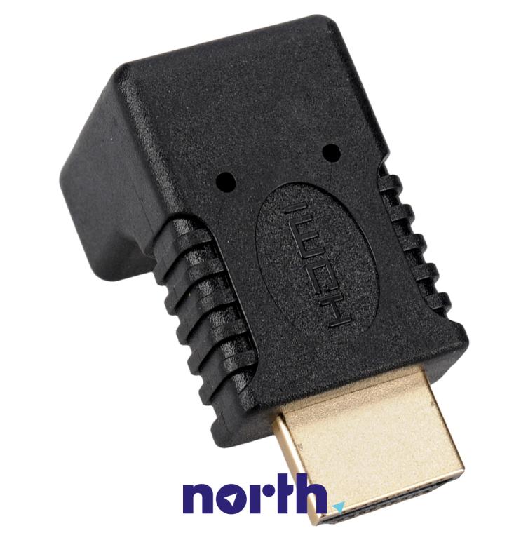 Adapter kątowy HDMI wtyk na gniazdo,5