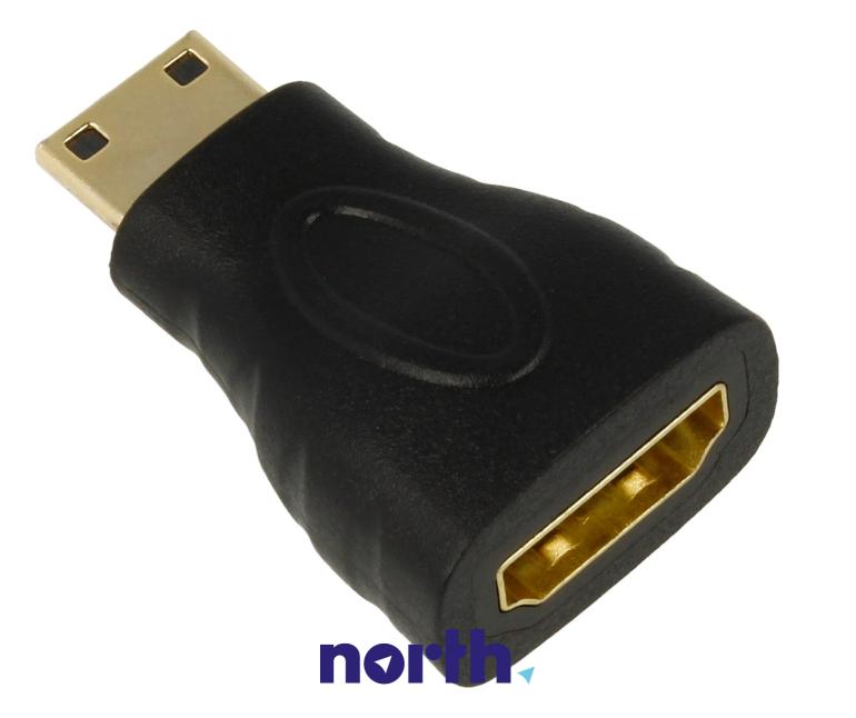 Adapter mini HDMI wtyk na gniazdo HDMI COM,0