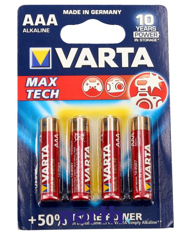 Bateria alkaliczna AAA VARTA (4szt.),0