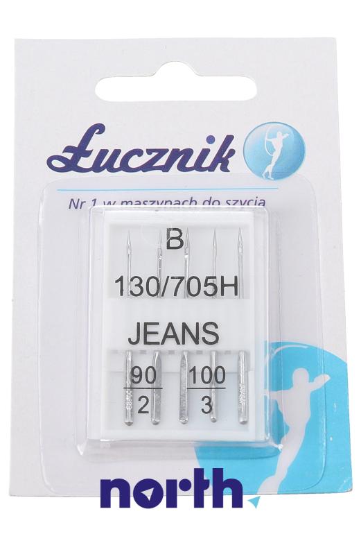 Igły Jeans do maszyny do szycia/owerloka Łucznik 02.046,0