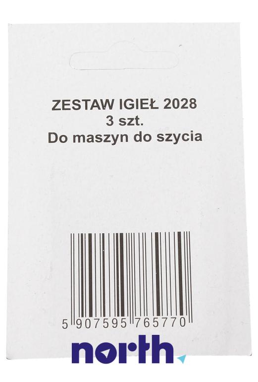 Igły podwójne do maszyny do szycia Łucznik 02.064,1