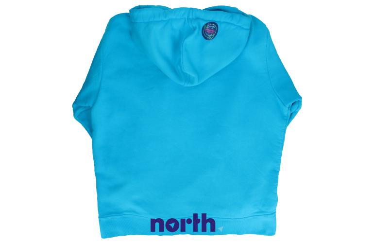 Bluza oversize Niebieski (rozmiar L),1