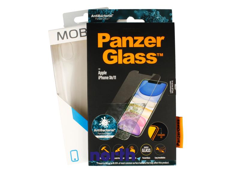 Zestaw etui Gelly Case ze szkłem hartowanym PanzerGlass do smartfona Apple iPhone XR,1