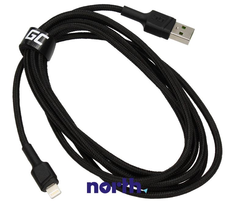 Kabel USB A  2.0 - Lightning 200cm,1