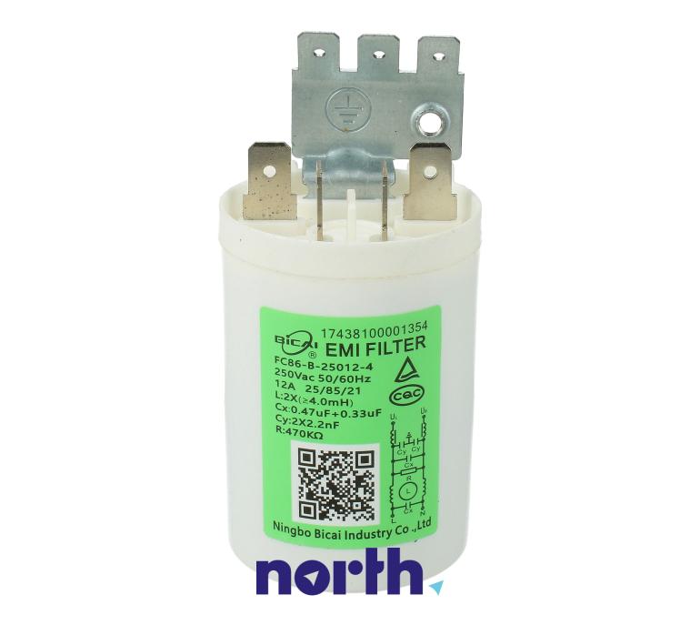 Filtr przeciwzakłóceniowy do pralki Amica TAW 6123 DCiWT,4