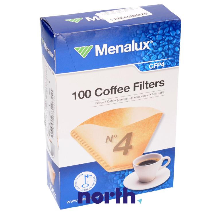 Filtr papierowy No.1x4 (100 szt.) do ekspresu do kawy DeLonghi BCO 260 CD EX:C,0