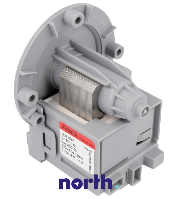 Silnik pompy odpływowej do pralki Samsung WF-F1061GW,1
