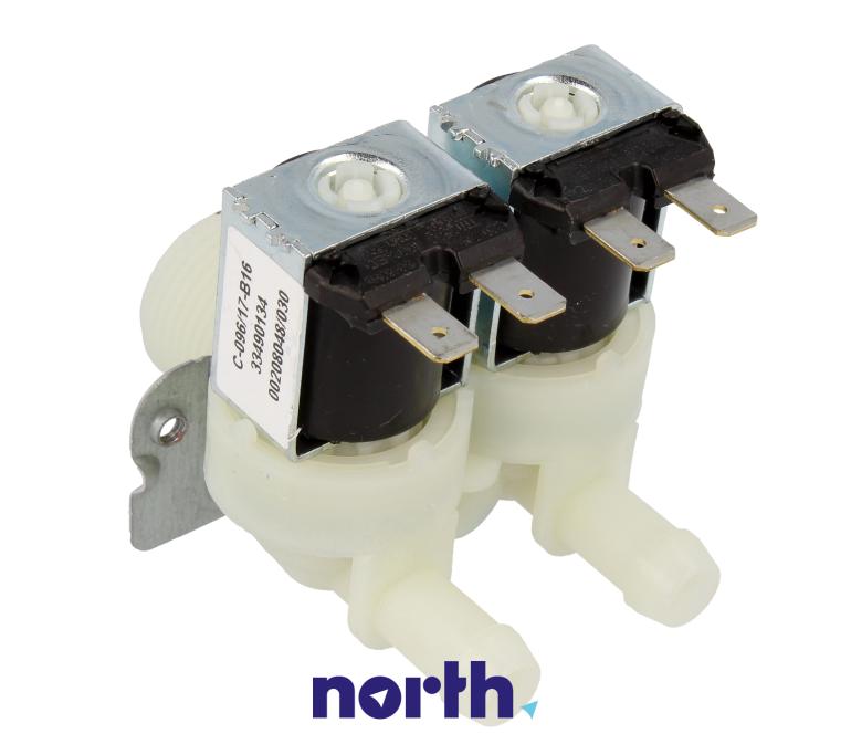 Elektrozawór podwójny do pralki Sharp ES-HFA6103W3-PL,2