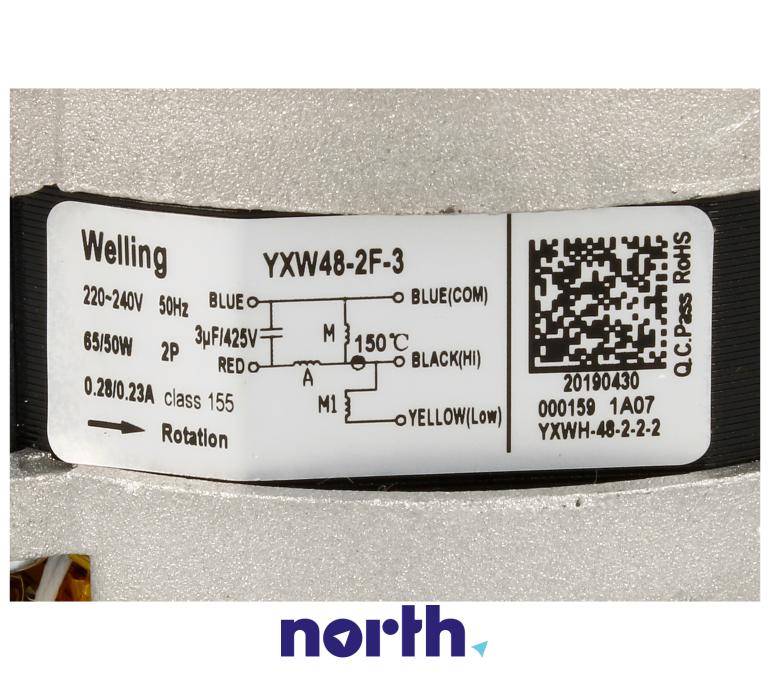 Pompa myjąca z turbiną do zmywarki Samsung DW60H5050FS/EO,6