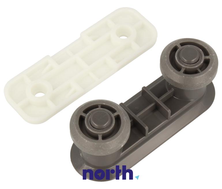 Rolki z uchwytem prowadnicy kosza górnego 1szt. do zmywarki do Hotpoint Ariston LSTF7B019EU,1