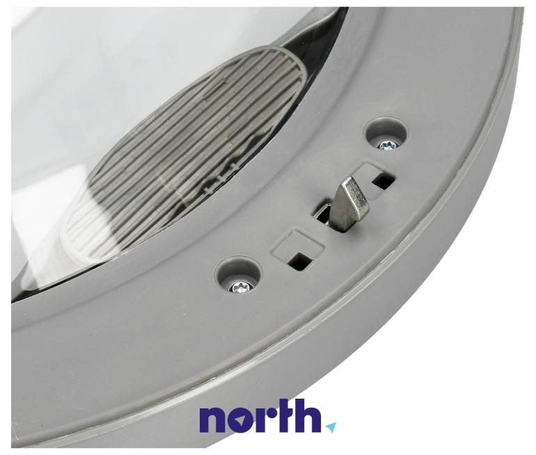 Drzwi przednie bez zawiasu do pralki Beko WMB 81244 XRC,3
