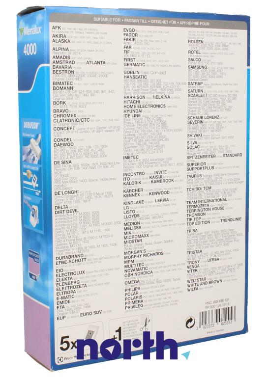Worki do odkurzacza do Samsung VC21F60WNAR/EE,1