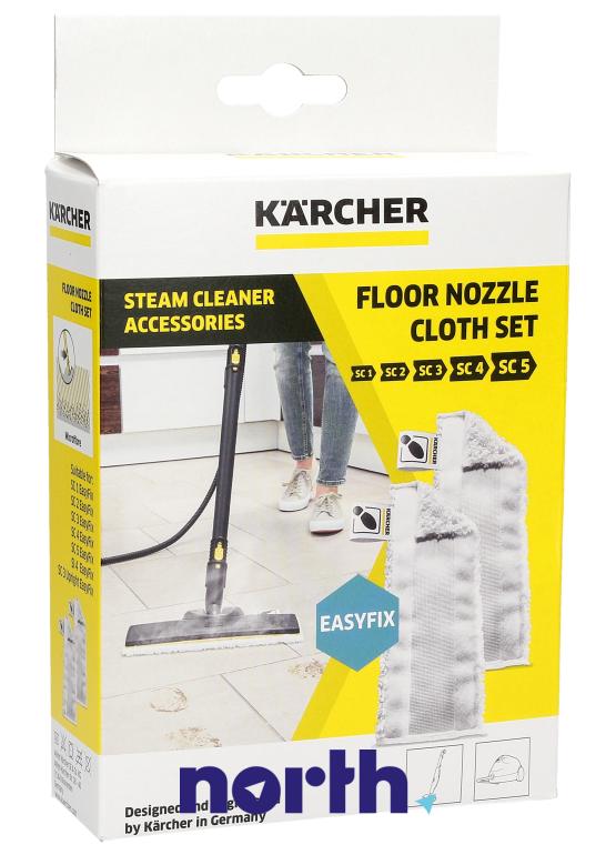 Ściereczka podłogowa z mikrofibry do parownicy Karcher SC 3 Easy Fix,0