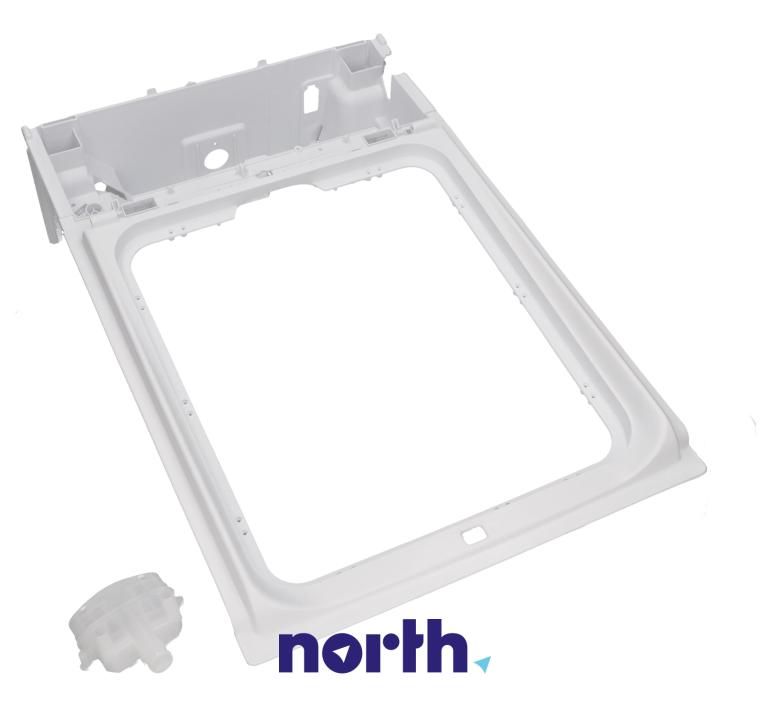 Ramka obudowy przy klapie do pralki Indesit ITWA 61052 W (PL),0