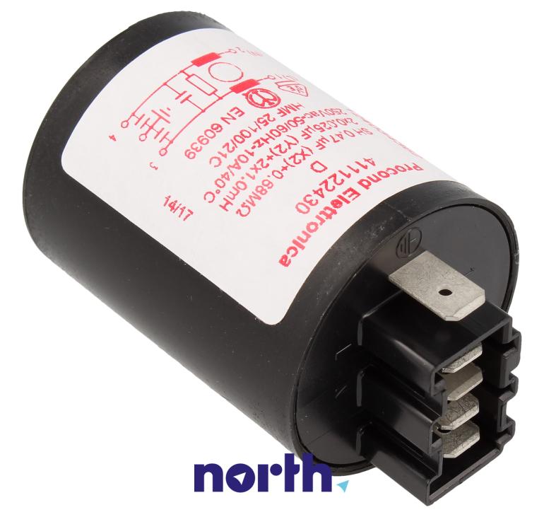 Kondensator rozruchowy do pralki Electrolux EWI1235,1