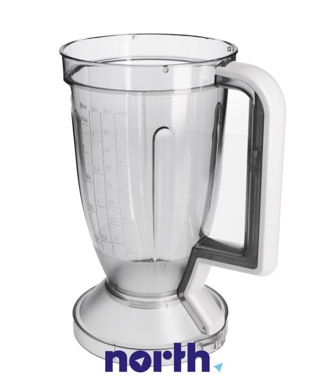Pojemnik blendera bez pokrywki i noży 1.25l do robota kuchennego Bosch 00649835,1