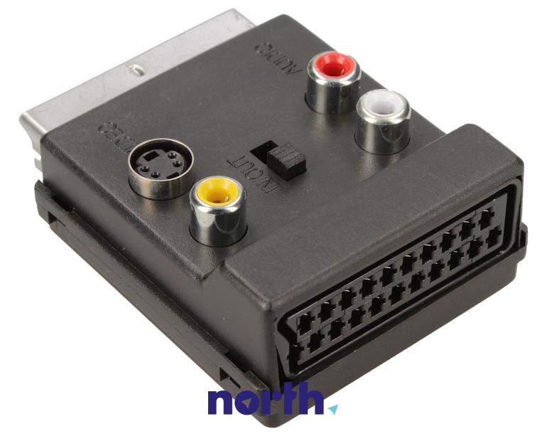 Adapter SCART - CINCH x3/ S-Video do JVC GR-D23E,1