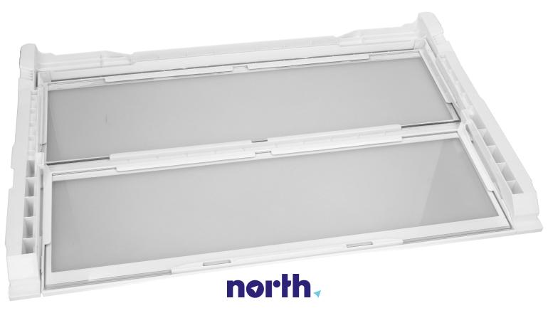 Półka szklana z ramkami do chłodziarki 40.4x59.5 LG GBB548GVQZE,1