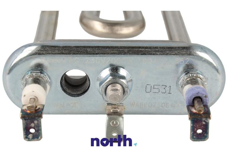 Grzałka z miejscem na czujnik do pralki Siemens WM12E460PL/03,4