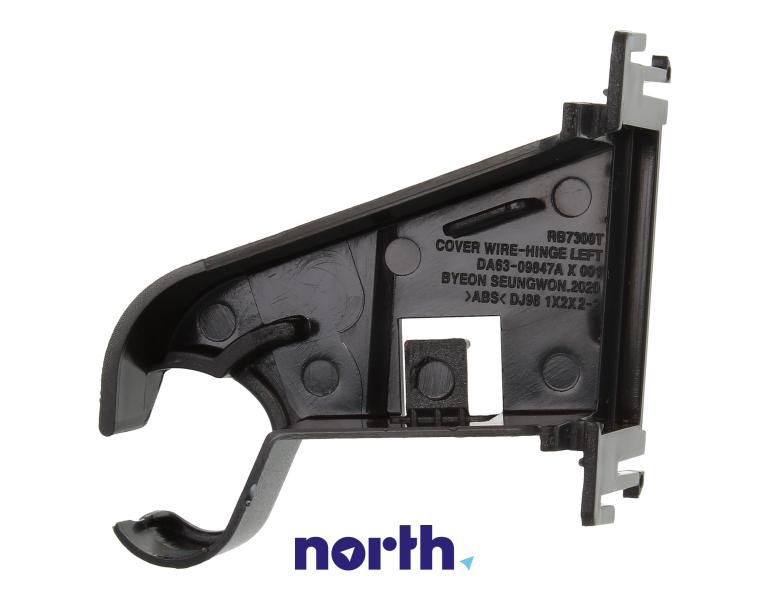 Obudowa zawiasu lewa do lodówki Samsung RB38T600EB1/EF,2
