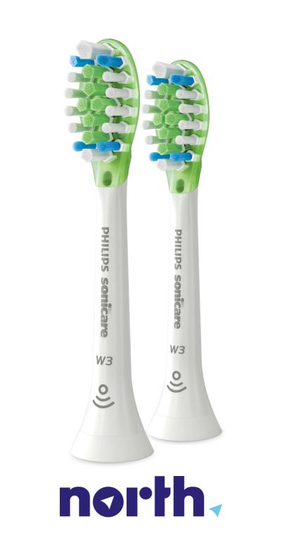 Końcówki Sonicare (2szt.) Premium White do szczoteczki do zębów Philips HX6942/10,0