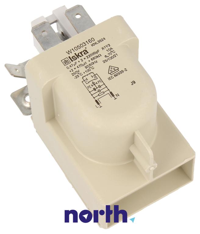 Filtr przeciwzakłóceniowy do pralki Indesit ITWD 61052 G (PL),0