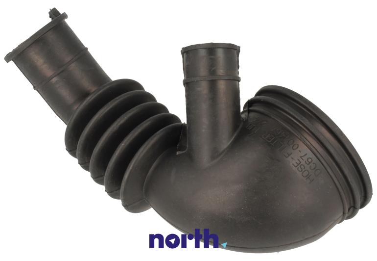Wąż połączeniowy bęben-pompa (bęben - pompa) do pralko-suszarki Samsung WD70J5A10AW/EF,1