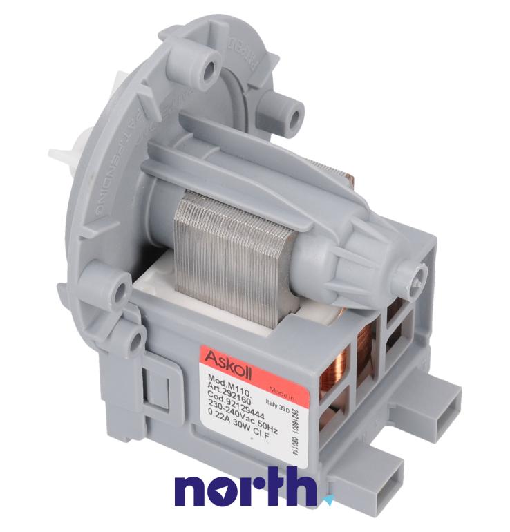 Silnik pompy odpływowej do pralki Samsung WW90H7410EW/EO,1