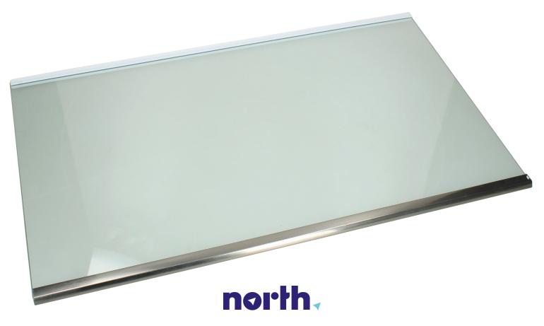 Półka szklana z ramkami do chłodziarki 60x37 Hisense RF632N4WIE,0