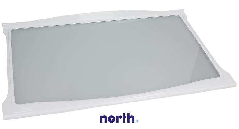 Półka szklana z ramkami do chłodziarki Mastercook LCE-818NFX,0