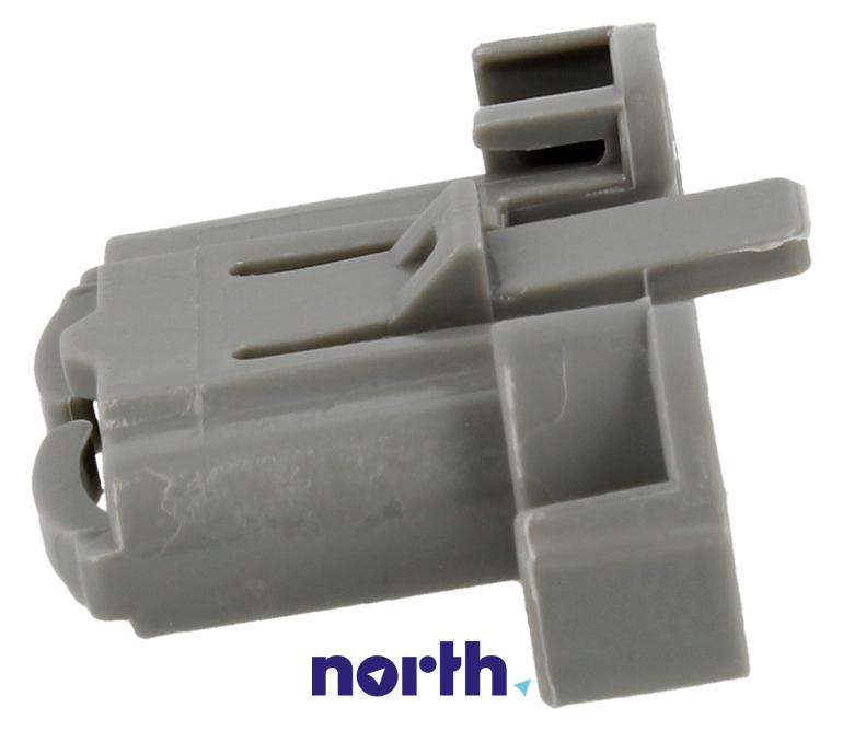 Tylny ogranicznik prowadnicy kosza górnego do zmywarki do Samsung DW60M6050BB/EE,4