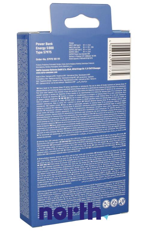 Powerbank 5000mAh do smartfona Samsung S4 Value Edition,1