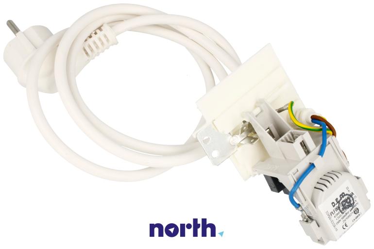 Kabel zasilający z filtrem przeciwzakłóceniowym do pralki Whirlpool MFWL61252WPL,1