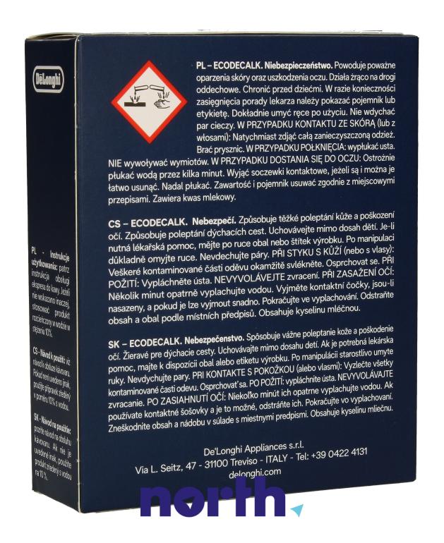 Środek odkamieniający (płyn) do ekspresu na kapsułki DeLonghi EN 90.GY,1