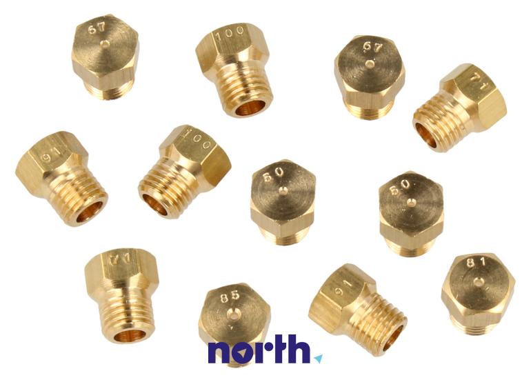 Dysze propan-butan do kuchenki do Bosch PBP6B5B80/49,0