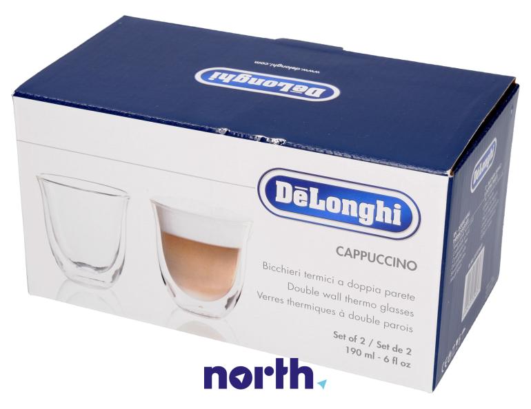 Szklanki do ekspresu na kapsułki DeLonghi EDG 605.W EX:1,2