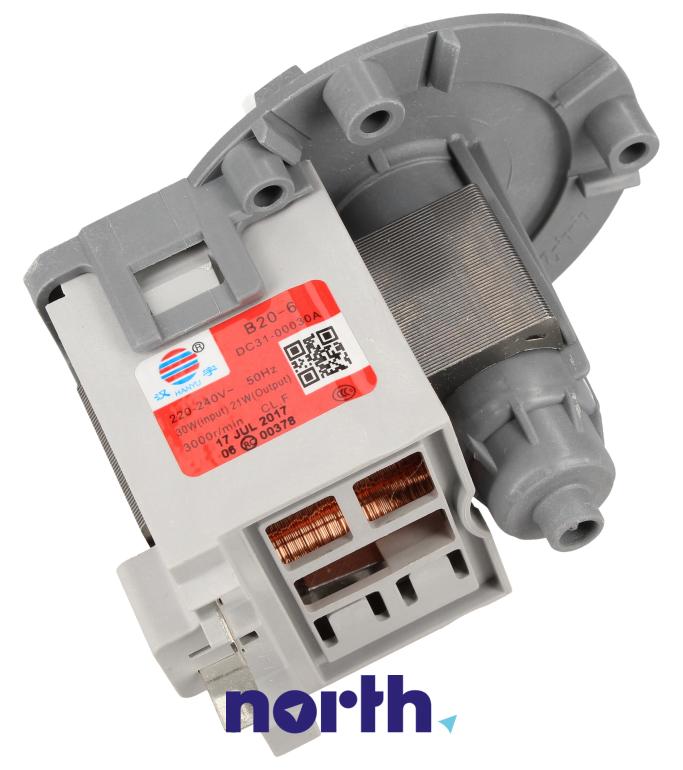 Silnik pompy odpływowej do pralki Samsung WF 0500NUW,2