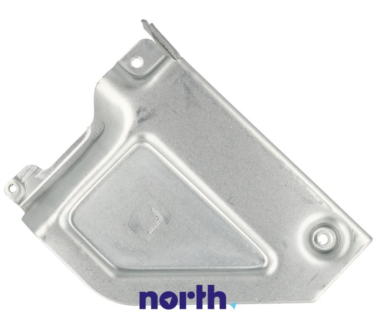 Lewa listwa mocowania zawiasu do piekarnika do Beko CSS 52020 DW,2