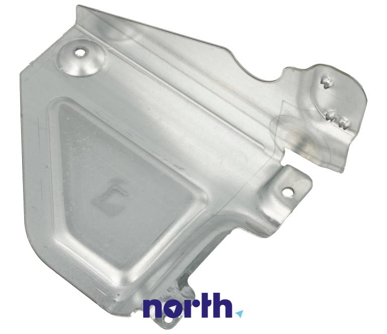 Lewa listwa mocowania zawiasu do piekarnika do Beko CSM 52327 DW,1